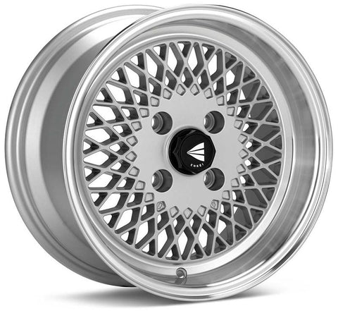 Enkei92 Classic Line 15x8 25mm Offset 4x100 Bolt Pattern Silver Wheel - 465-580-4925SP