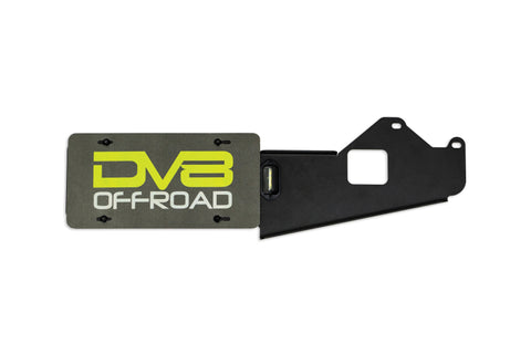 DV8 Offroad 21-23 Ford Bronco Rear License Plate Relocation Bracket - LPBR-03