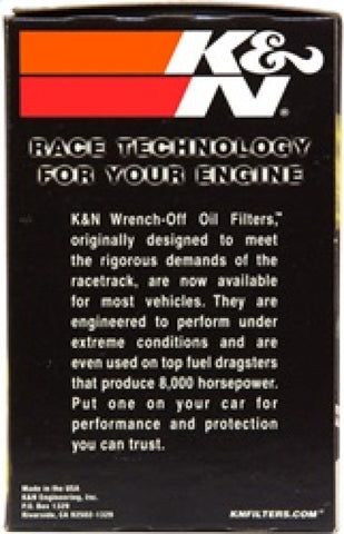 K&N Universal Performance Gold Oil Filter - HP-2006