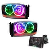Oracle 06 Dodge Ram SMD HL - Black - ColorSHIFT w/ 2.0 Controller - 7033-333