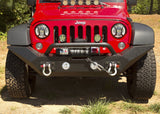 Rugged Ridge Spartan Front Bumper HCE W/Overrider 07-18 Jeep Wrangler JK - 11548.01