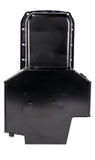 Moroso 80-85 Chevy SBC/Dart (w/2 Pc Seal/Low Clearance) Wet Sump 7qt 7in Steel Oil Pan - Black - 21816