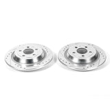 Power Stop 15-17 Ford F-150 Rear Evolution Drilled & Slotted Rotors - Pair - AR85164XPR