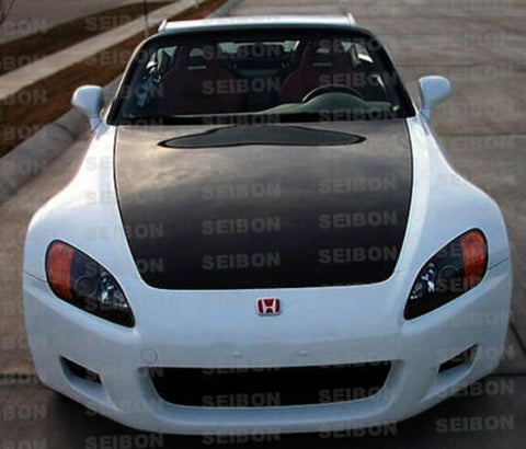 Seibon 00-10 Honda S2000 OEM Carbon Fiber Hood - HD0005HDS2K-OE