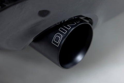 Dinan 19-26 BMW 330i (G20)/21-26 BMW 430i (G22) Valved Axleback Exhaust System - Black Tips - D660-0091-BLK