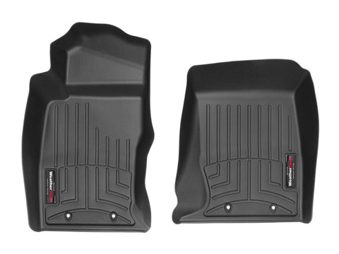 WeatherTech 2016+ Jaguar F-Type Front FloorLiner - Black (Fits Coupe/Convertible) - 448311