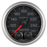 Autometer Elite 52mm 100-260 Degrees F Water Temperature Peak and Warn Gauge w/ Electronic Control - 5654