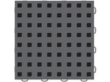 WeatherTech TechFloor - 12in X 12in Tiles - Dark Grey/Black **Order in Qtys of 10 - 51T1212 DG-BK