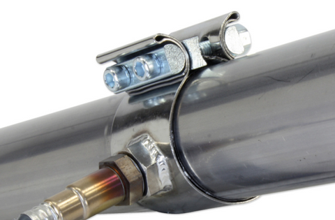 AEM No-Weld O2 Sensor Mount for 2.75 to 3 inch Diameter Pipe - 30-2355-300