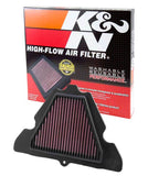 K&N 11-13 Kawasaki Z1000 1000/ ZX1000 Ninja / 11-12 Z1000 SX / 12 Versys 1000 Replacement Air Filter - KA-1111
