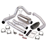Banks Power 03-07 Ford 6.0L ECSB Monster Exhaust System - SS Single Exhaust w/ Black Tip - 48784-B