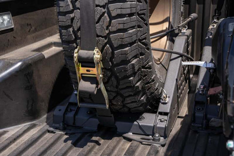 DV8 Offroad Truck Bed Universal Tire Carrier & Accessory Mount - UNBM-01