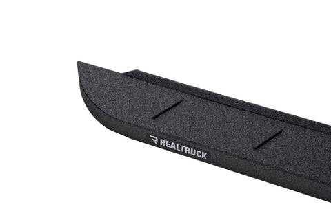Go Rhino RB10 Slim Running Boards 57in. Cab Length - Bedliner Coating (No Drill/Mounting Brkt Req.) - 630057ST