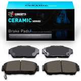 R1 93-01 Honda Civic Coupe Front Ceramic Brake Pads - 2310-0617-00