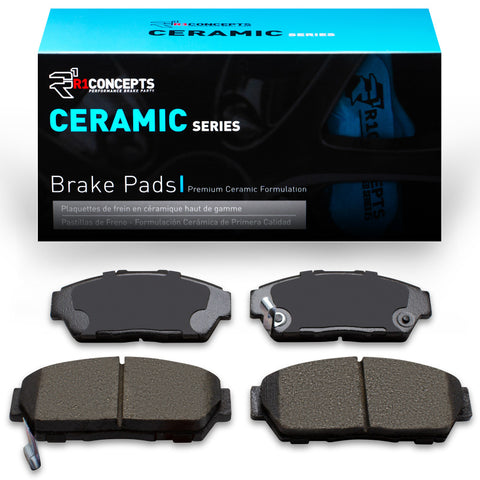 R1 93-01 Honda Civic Coupe Front Ceramic Brake Pads - 2310-0617-00