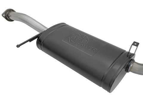 aFe MACHForce XP Exhaust Cat-Back SS-304 97-16 Nissan Patrol (Y61) I6-4.8L w/ Polished Tips - 49-36121-P