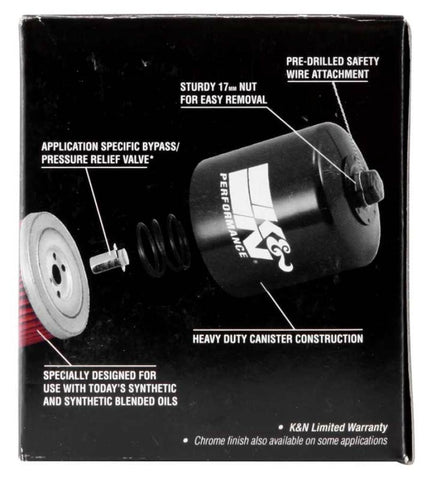 K&N Ducati / Cagiva 3.063in OD x 3.344in H Oil Filter - KN-153