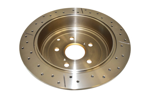 DBA 10-15 Lexus RX350 Rear Drilled & Slotted Street Series Rotor - 2733X