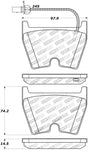 StopTech Street Touring Brake Pads - 308.10290