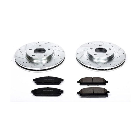 Power Stop 04-09 Nissan Quest Front Z23 Evolution Sport Brake Kit - K150