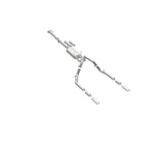 MagnaFlow Stainless Cat-Back Exhaust 2015 Chevy Silverado 2500HD 6.0L Dual Split Rear Exit 4in - 19027