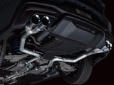 AWE 2024 Ford Mustang GT Fastback S650 RWD Track Edition Cat-Back Exhaust w/ Quad Chrome Silver Tips - 3020-42650