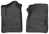 Husky Liners 14 Chevrolet Silverado/GMC Sierra 1500 Weatherbeater Black Front Floor Liners - 18241