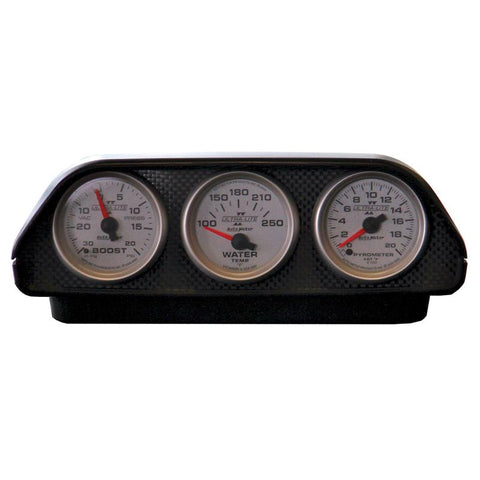 Autometer Triple 52mm Universal Fit Dash Top Pod - 5288