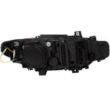 ANZO 2012-2015 BMW 3 Series Projector Headlights w/ U-Bar Chrome - 121505