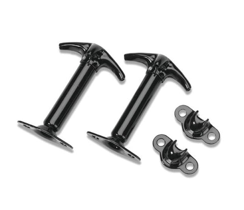 Bestop 41-49 Jeep Cj2 Hood Latches (Black Boxed) - 51294-01