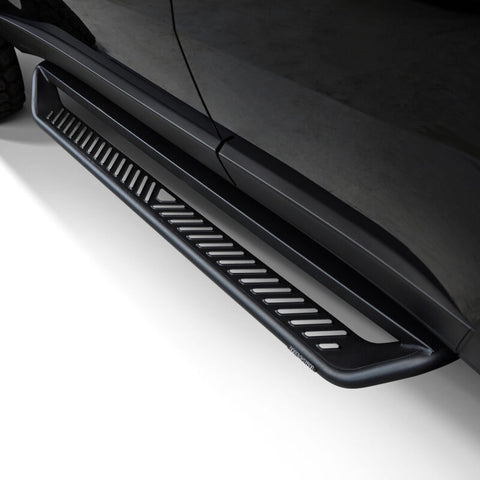 Westin 24-26 Toyota Land Cruiser Outlaw Drop Running Boards - Textured Black - 20-43795