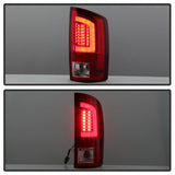 Spyder 03-06 Dodge Ram 2500/3500 V3 Light Bar LED Tail Light - Red Clear (ALT-YD-DRAM02V3-LBLED-RC) - 5084132