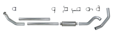 Diamond Eye KIT 4in TB SGL SS: 98.5-02 DODGE CUMMINS 5.9L - K4212S