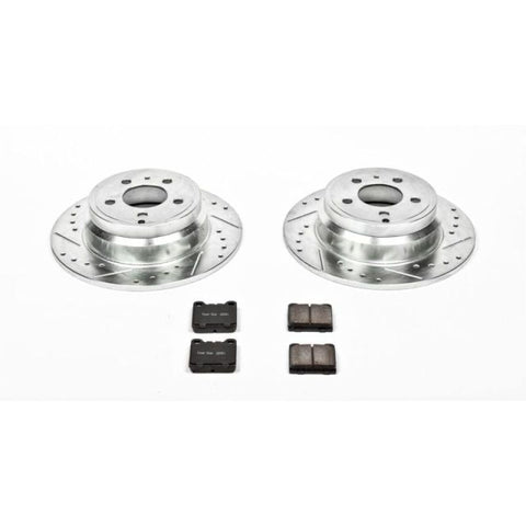 Power Stop 94-97 Volvo 850 Rear Z23 Evolution Sport Brake Kit - K3145