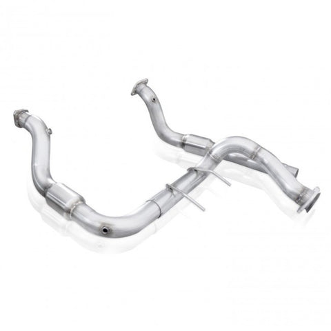 Stainless Works 2017 F-150 Raptor 3.5L 3in Downpipe High-Flow Cats Factory Connection - FTR17DPCAT