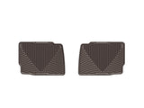 WeatherTech 2013+ Ford Fusion Rear Rubber Mats - Cocoa - W313CO