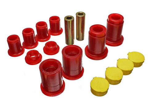 Energy Suspension Front Control Arm Bushing Shet - Red - 4.3162R