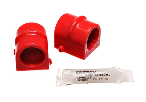 Energy Suspension 04-06 Pontiac GTO 28mm Front Sway Bar Frame Bushing Set - Red - 3.5210R