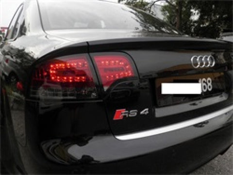 Spyder Audi A4 4Dr 06-08 LED Tail Lights Red Clear ALT-YD-AA406-G2-LED-RC - 5029294