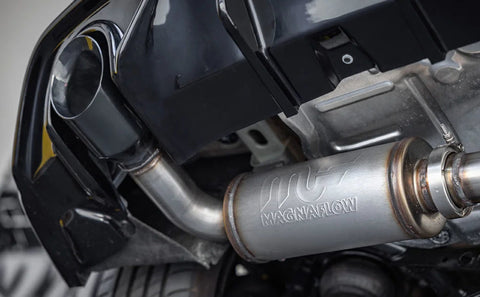 MagnaFlow 22-23 VW GTI NEO Cat-Back Exhaust Black Chrome - 19622