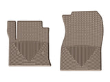 WeatherTech 14+ Chevrolet Silverado Front Rubber Mats - Tan - W308TN