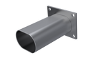 QTP 3in Weld-On QTEC Low Profile Conncetion Oval Tube Kit - 10338