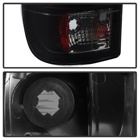 Spyder 08-16 Ford Super Duty F-250 V3 Light Bar LED Tail Lights - Blk Smoke ALT-YD-FS07V3-LBLED-BSM - 5084729