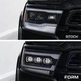Form Lighting 2019-2024 Ram 1500 Sequential LED Projector Headlights (Pair) - FL0015