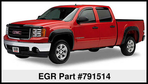 EGR 07-13 GMC Sierra LD 6/8ft Bed Bolt-On Look Fender Flares - Set - 791514