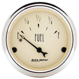 Autometer 2-1/16 inch Antique Beige Fuel Level Gauge - 1817