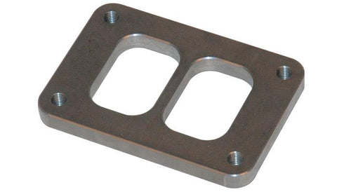 Vibrant T06 Turbo Inlet Flange (Divided Inlet) T304 SS 1/2in Thick - 1443