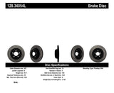 StopTech 01-07 BMW M3 (E46) / 00-04 M5 (E39) Drilled Left Rear Rotor - 128.34054L