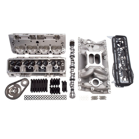 Edelbrock 435Hp Total Power Package Top-End Kit for Use On 1987 And Later SB-Chevy w/ Oe Lifters - 2097