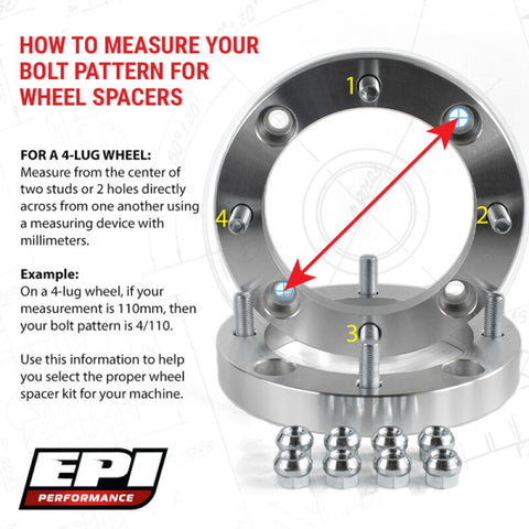 EPI 4/156 Wheel Spacer 2 in. - EPIWS019